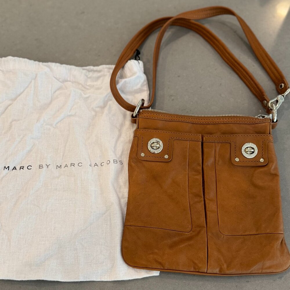 Marc Jacobs Tan Crossbody Bag